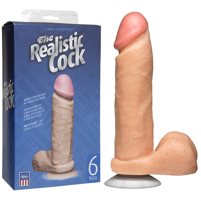 Picture of THE REALISTIC COCK 6" FLESH