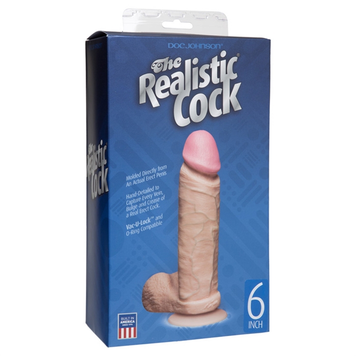 Picture of THE REALISTIC COCK 6" FLESH