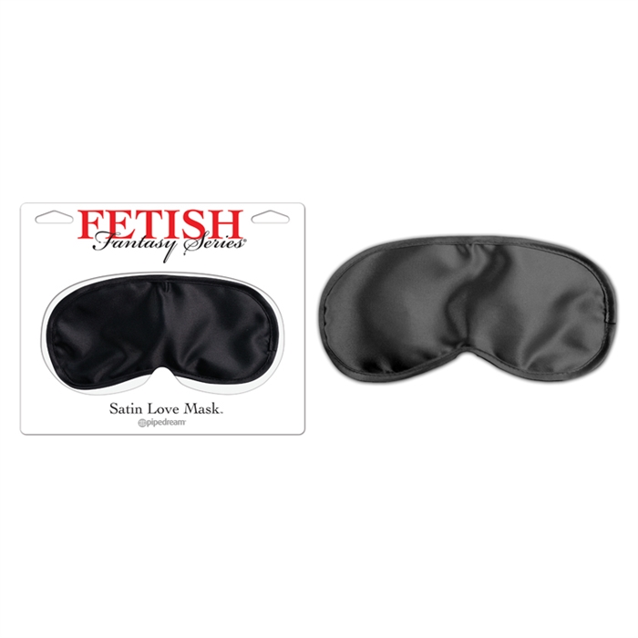 Picture of FF SATIN LOVE MASK BLACK