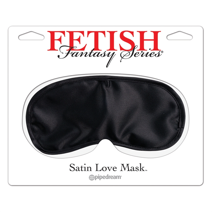 Picture of FF SATIN LOVE MASK BLACK