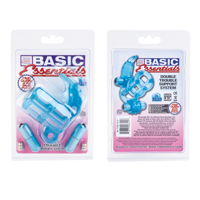 Picture of BASIC ESSENTIALS DOUBLE TROUBLE VIBRATING SUPPORT