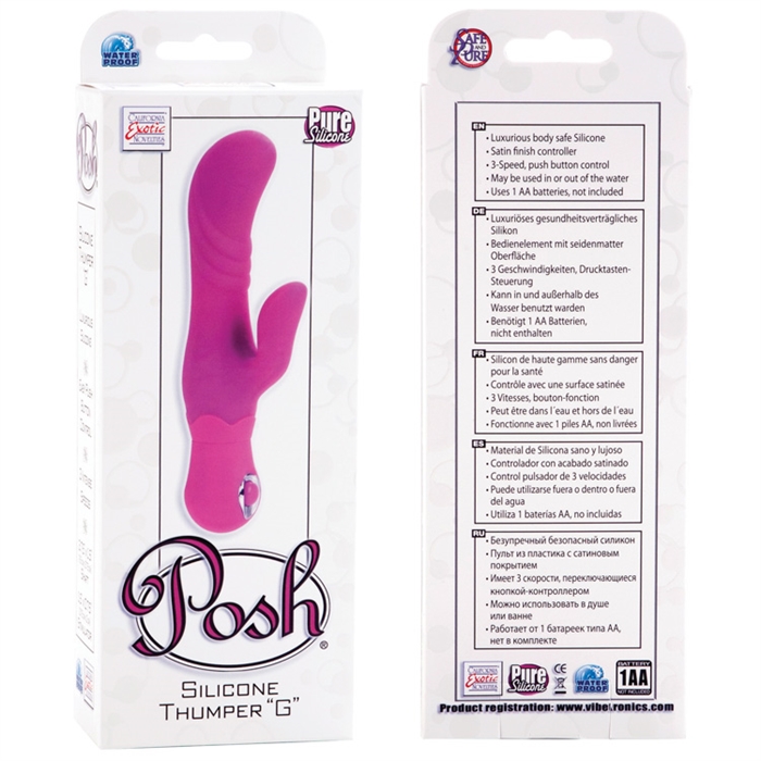 Picture of POSH SILICONE THUMPER G - PINK