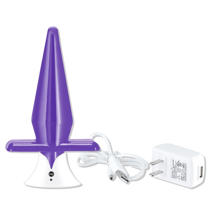 Picture of SENSUELLE RECHARGEABLE PURPLE BUTT PLUG