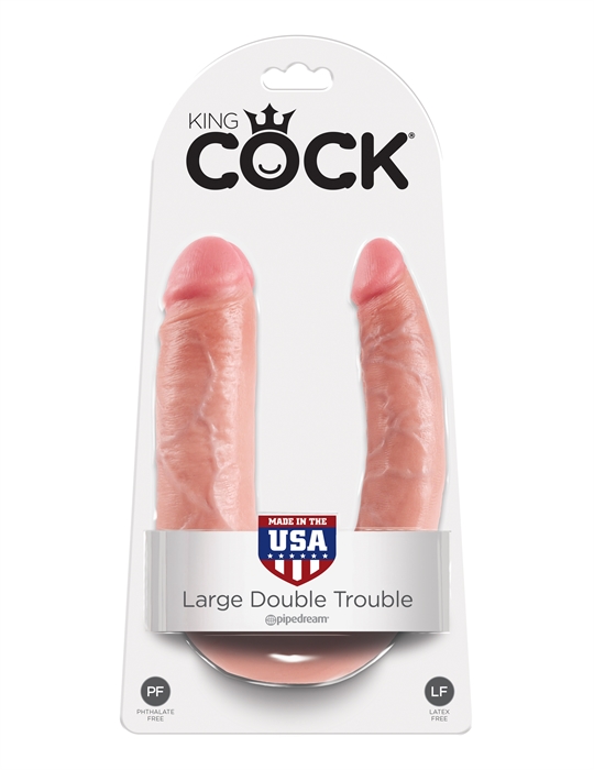 Picture of KING COCK - U-SHAPED LARGE DOUBLE TROUBLE