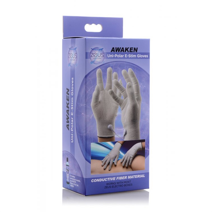 Picture of AWAKEN UNI-POLAR E-STIM GLOVES