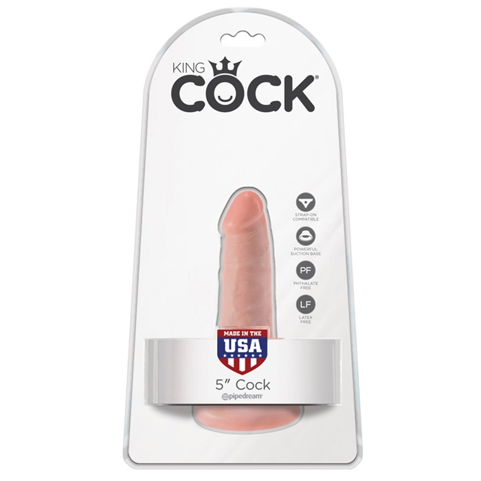 Picture of King Cock 5" Cock - Flesh