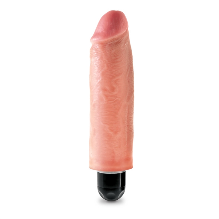 Picture of King Cock 6" Vibrating Stiffy - Flesh