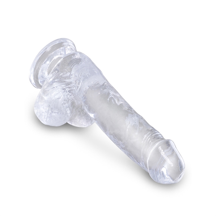 Picture of King Cock Clear 6" Cock with Balls