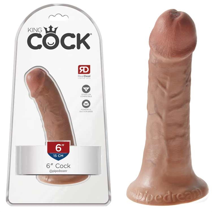 Picture of King Cock 6 "Cock - Tan