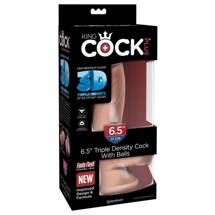 Picture of King Cock Plus 6.5" Triple Density Cock with Balls