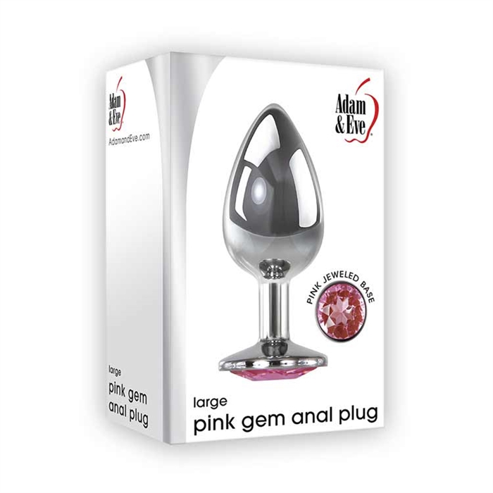 Picture of PINK GEM ANAL PLUG - LARGE