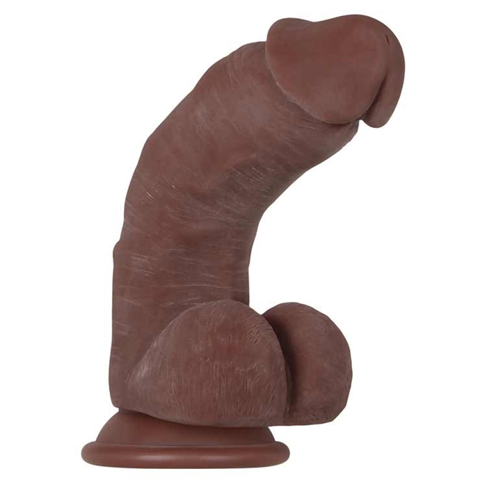 Picture of REAL SUPPLE POSEABLE GIRTHY DARK 8.5"