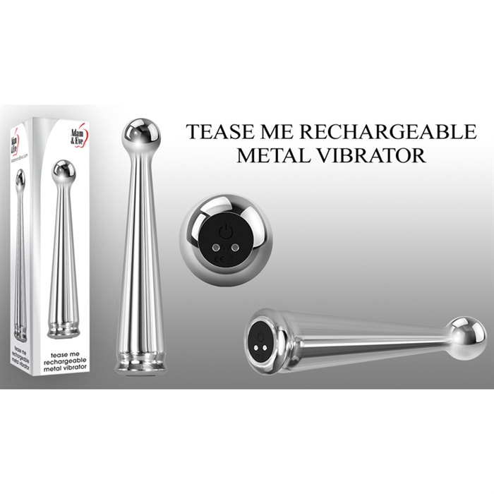 Picture of Tease Me Rechargeable Metal Vibrator