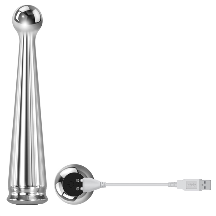 Picture of Tease Me Rechargeable Metal Vibrator