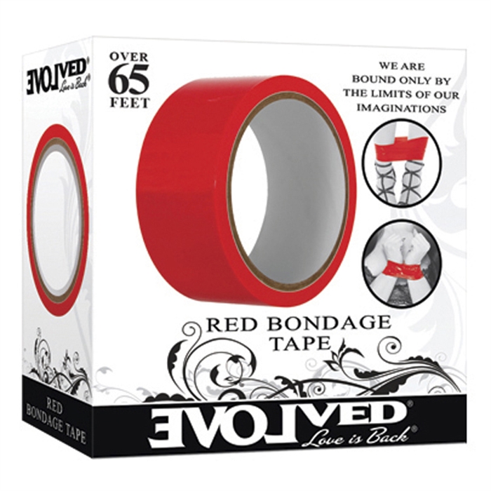 Picture of Red Bondage Tape, 65' (20m)