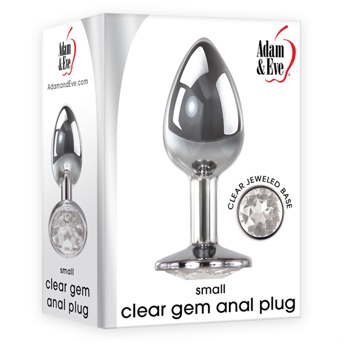 Picture of SMALL CLEAR GEM ANAL PLUG