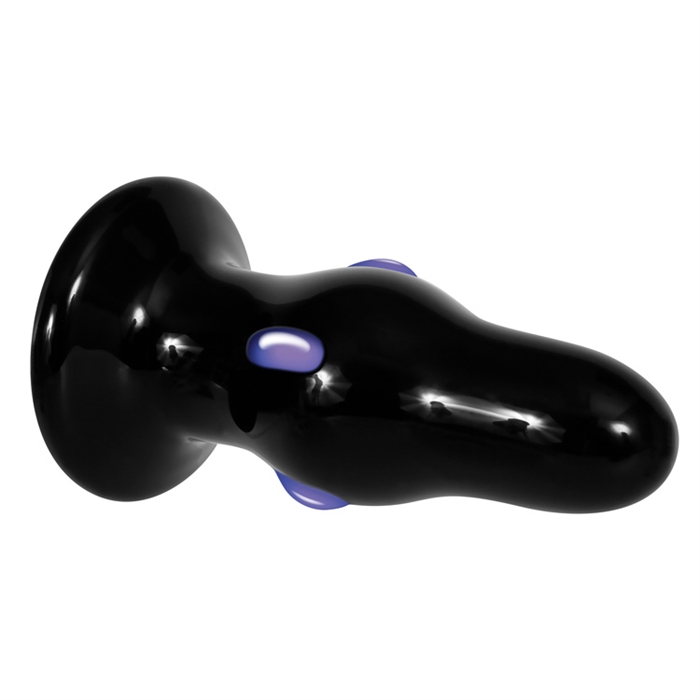 Picture of Rear Rocker Vibrating Glass Anal Plug