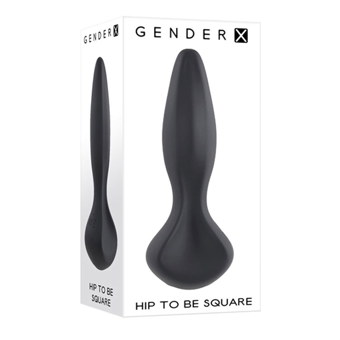 Picture of Hip To Be Square - Silicone Rechargeable - Black