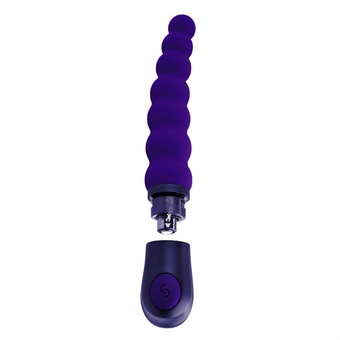 Picture of Beaded Beauty - Silicone Rechargeable - Purple