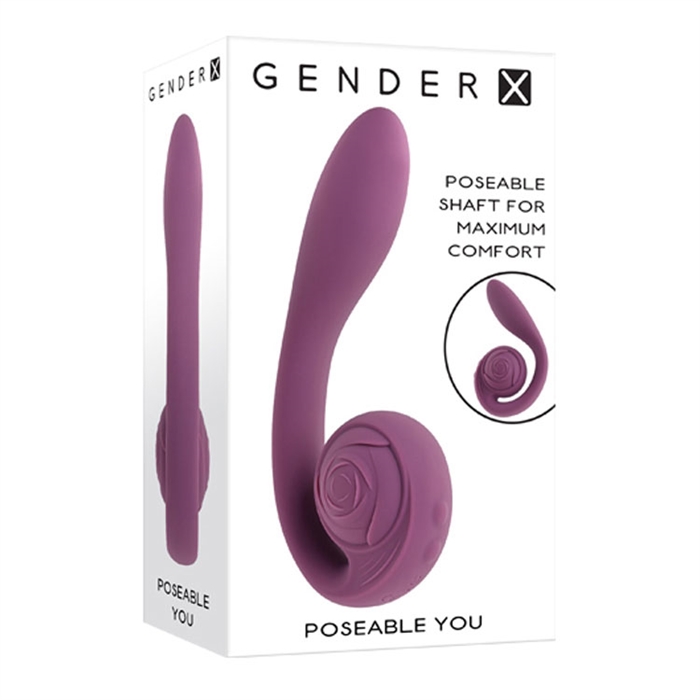 Picture of Poseable You - Silicone Rechargeable - Purple