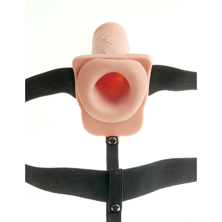 Picture of Free gift - Fetish Fantasy 7" Hollow Rechargeable Strap-on wit - Fidelity gift edition.