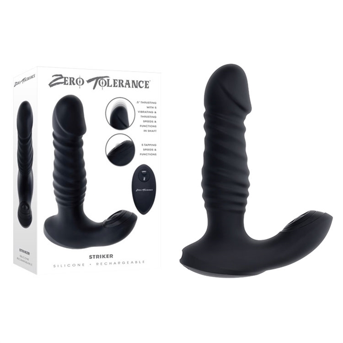Picture of Striker - Silicone Rechargeable - Black