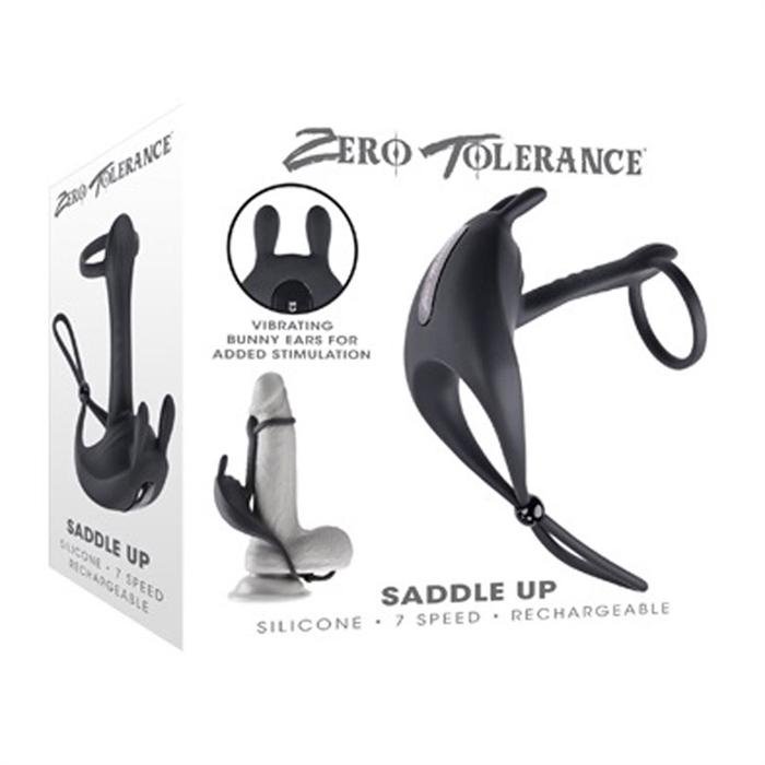 Picture of Saddle Up - Silicone Rechargeable - Black