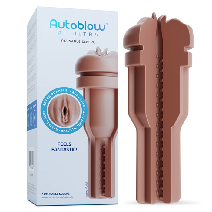 Picture of Autoblow AI Ultra Vagina Sleeve - Brown