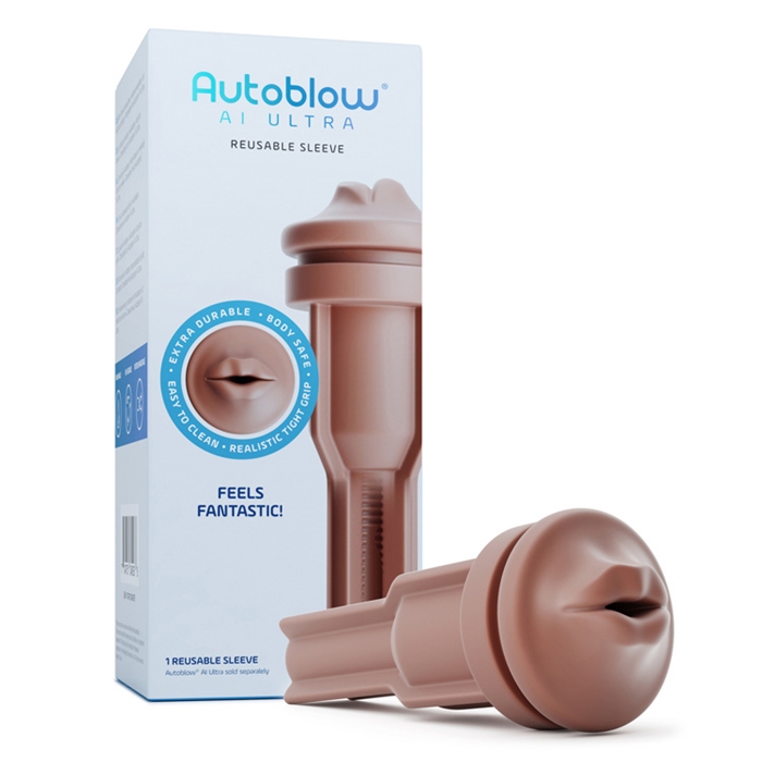 Picture of Autoblow AI Ultra Mouth Sleeve - Brown