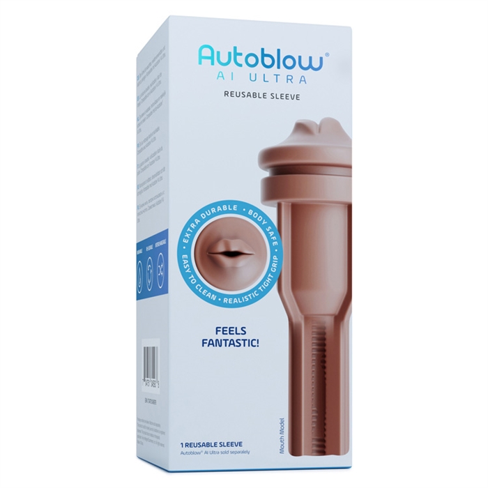 Picture of Autoblow AI Ultra Mouth Sleeve - Brown
