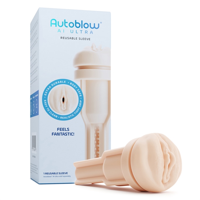 Picture of Autoblow AI Ultra Vagina Sleeve - Beige