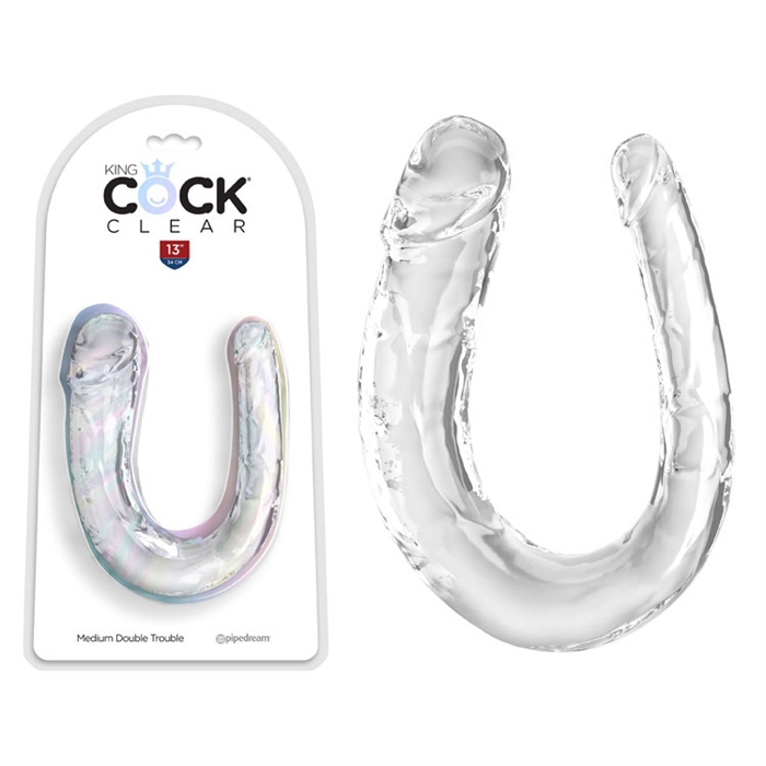Picture of King Cock Clear Medium Double Trouble