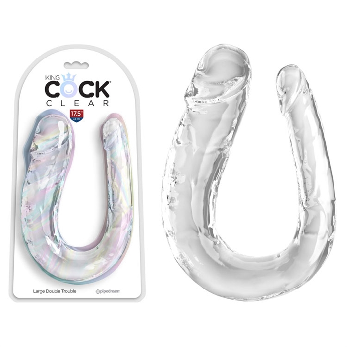Picture of King Cock Clear Large Double Trouble