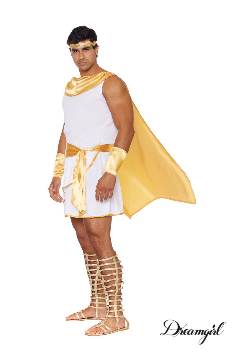 Picture of Costume, Fantasy, He's A God!, 4Pc, As Shown, M, -DG8860