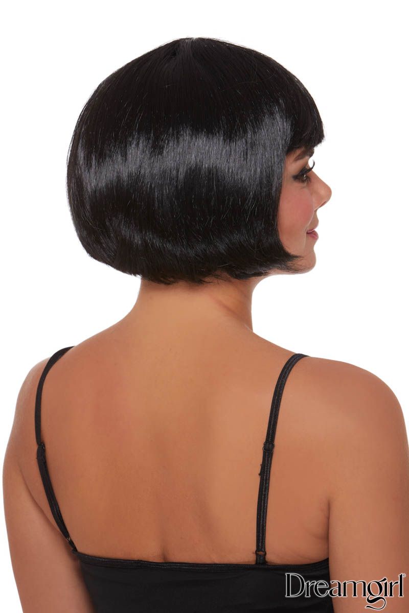 Picture of Accessorie, Wig, Adjustable Short Bob Wig, Black, O/S, -DW11190