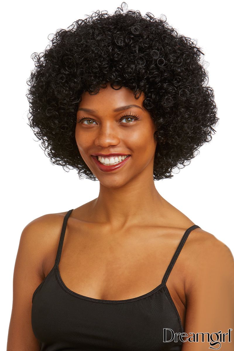 Picture of Accessorie, Wig, Adjustable Unisex Afro Wig, Black, O/S, -DW11305