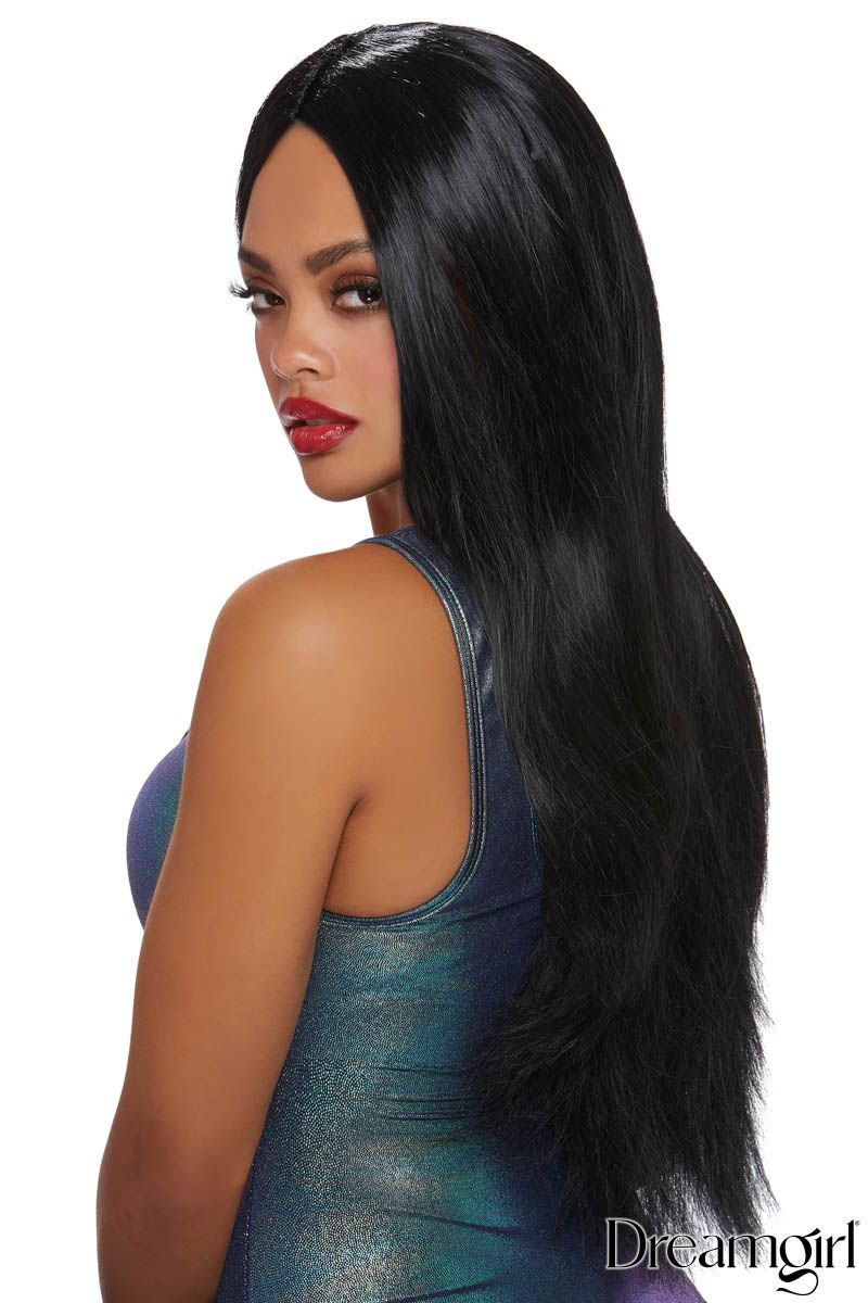 Picture of Accessorie, Wig, Long Straight Wig, Black, O/S, -DW11679