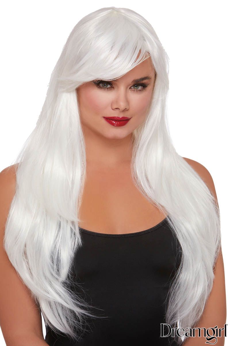 Picture of Accessorie, Wig, Long Layered Wig, White, O/S, -DW11689