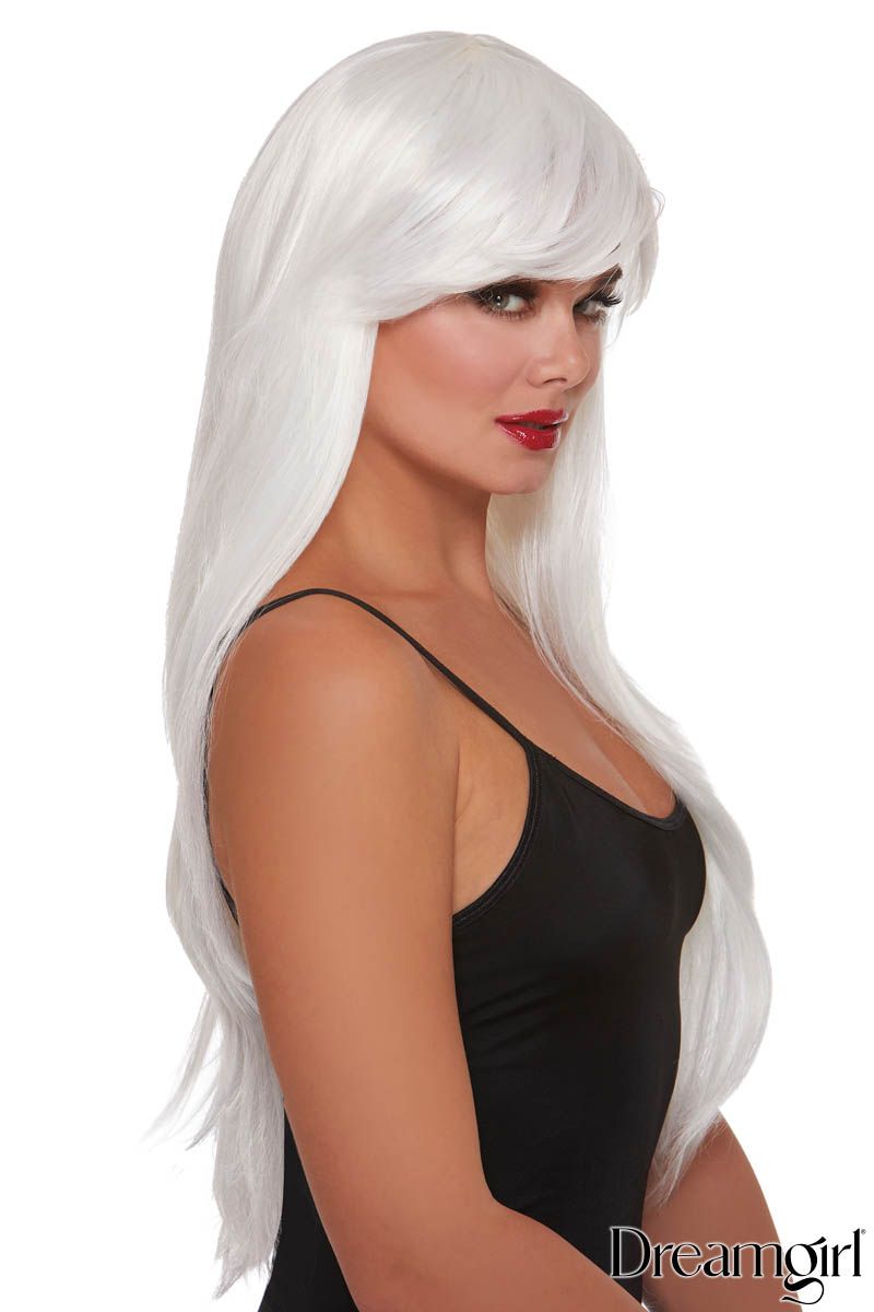 Picture of Accessorie, Wig, Long Layered Wig, White, O/S, -DW11689