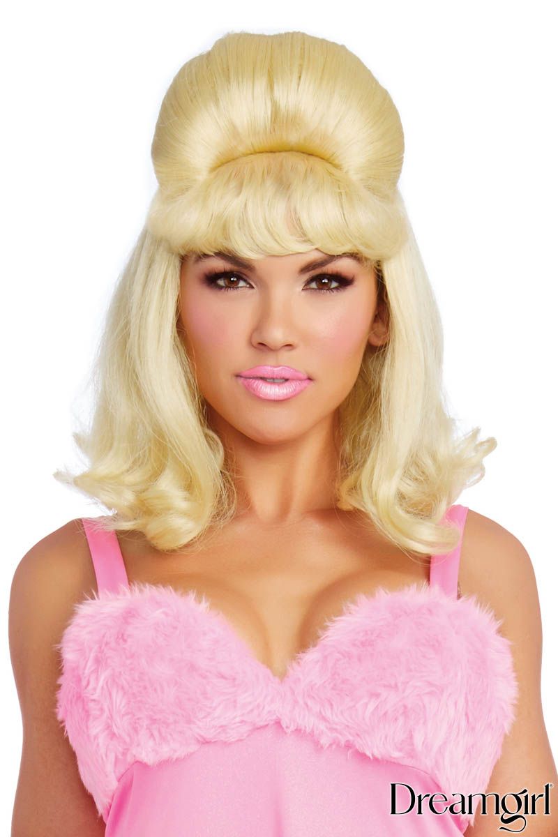 Picture of Accessorie, Wig, Retro Bouffant Wig, Blond, O/S, -DW11912