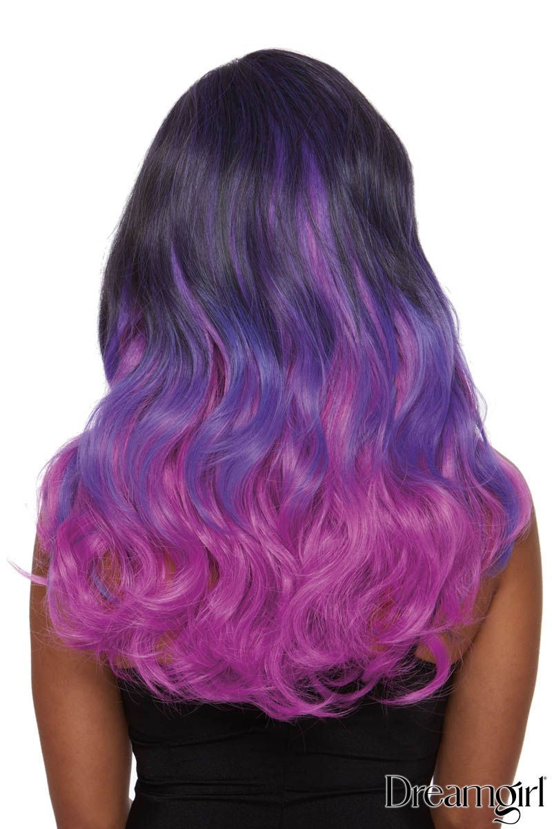 Picture of Accessorie, Wig, Faux Ombre Layered Wig, Purple, O/S, -DW12314