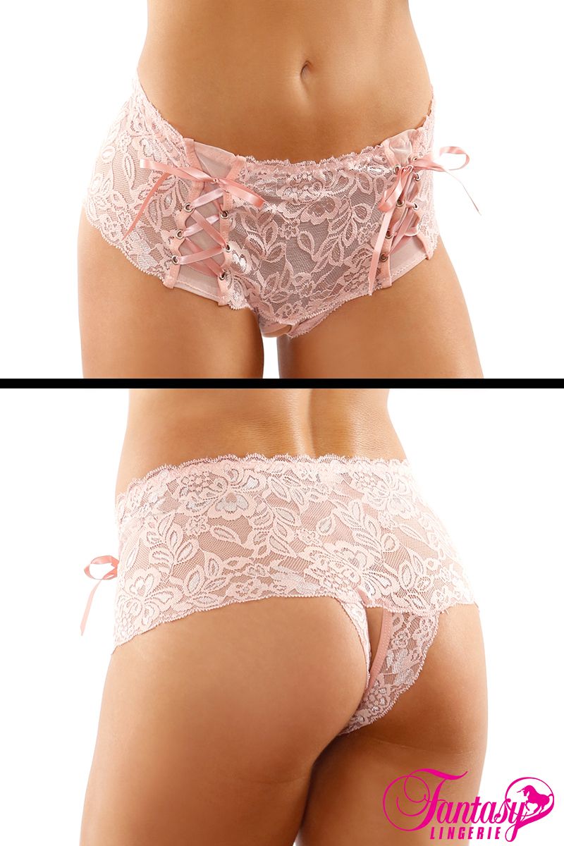 Picture of Lingerie, Panty, Magnolia Lace Thong, Light Pink, L/XL, -FAPY2205