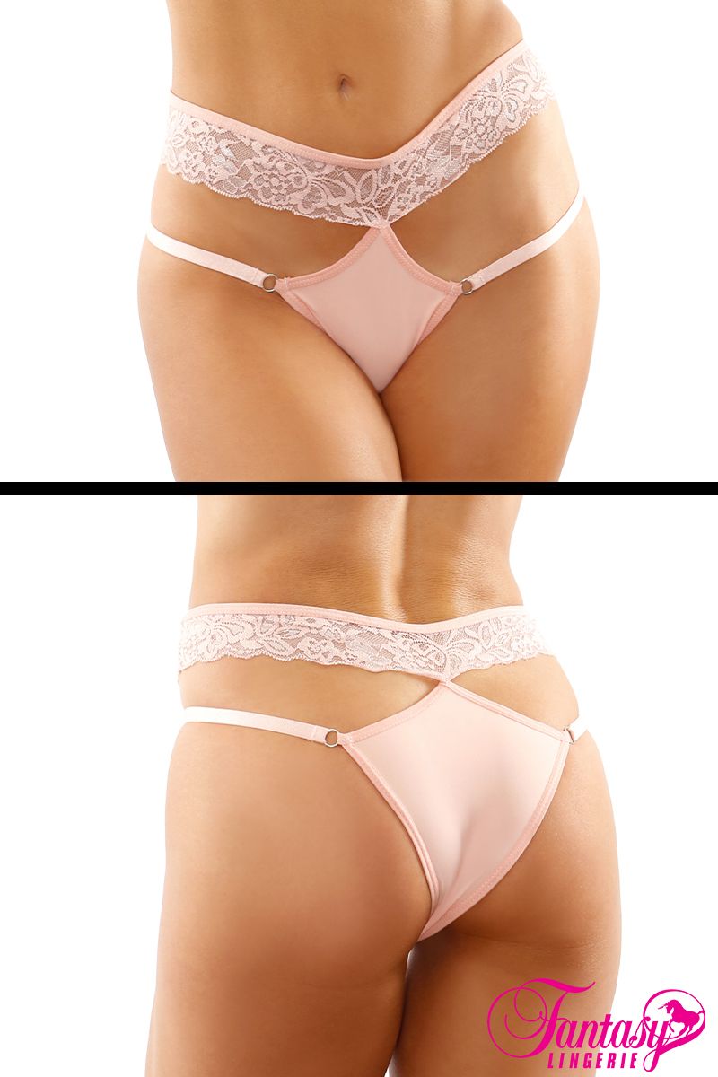 Picture of Lingerie, Panty, Ren Cutout Thong, Light Pink, L/XL, -FAPY2206