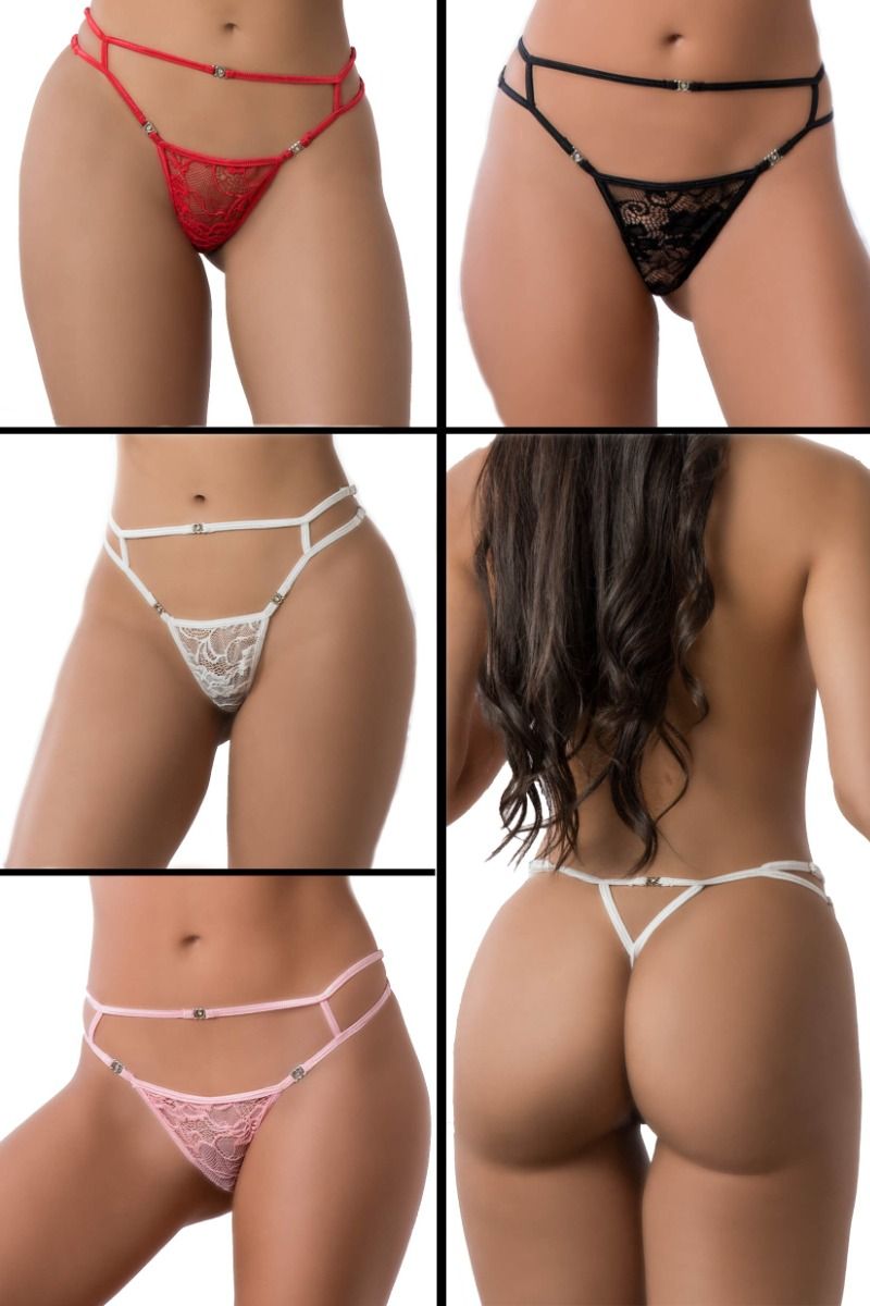 Picture of Lingerie, Panty, 4-Color Panty Pack, As Shown, O/S, -GWP2168