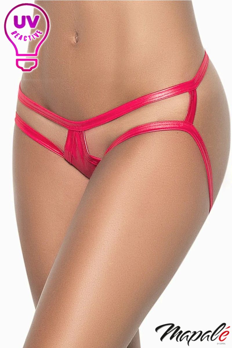 Picture of Lingerie, Panty, Promo25-Strappy Cage Panty, Wet Red, M/L, -MA1074