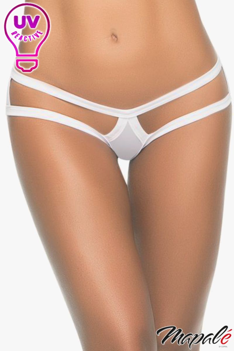 Picture of Lingerie, Panty, Promo25-Strappy Cage Panty, White, S/M, -MA1074