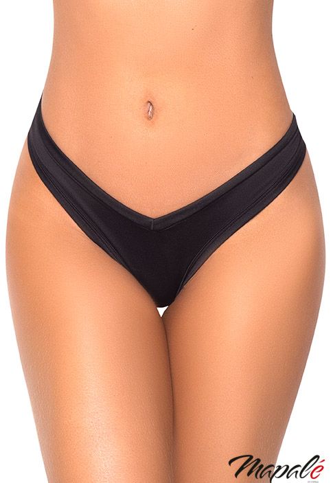 Picture of Lingerie, Panty, High Leg Thong, Black, M/L, -MA1096