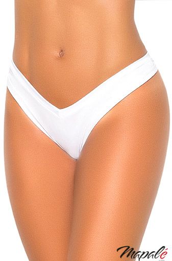 Picture of Lingerie, Panty, High Leg Thong, White, M/L, -MA1096