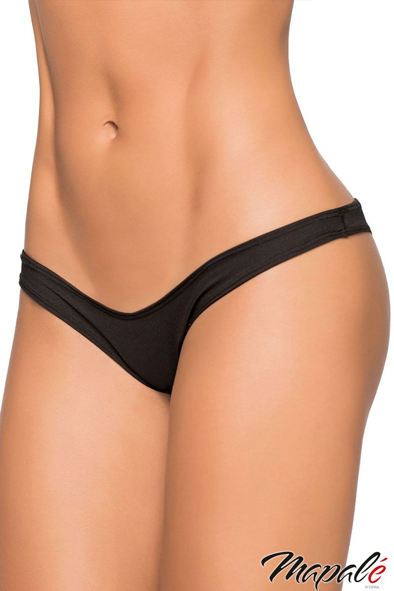 Picture of Lingerie, Panty, Mini Scrunch Thong, Black, M/L, -MA3015