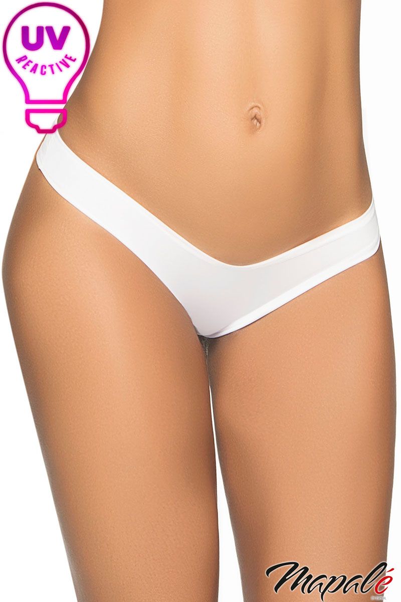 Picture of Lingerie, Panty, Mini Scrunch Thong, White, M/L, -MA3015